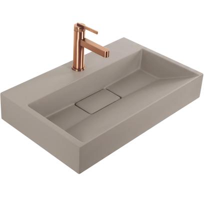 Konglomerāta izlietne Rea GOYA 60CM Taupe