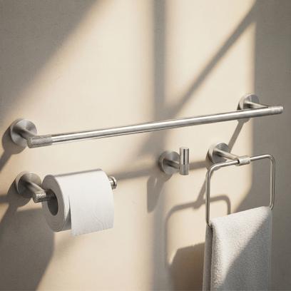 Набір аксесуарів для ванної GRID Brush Nickel 4 елементи