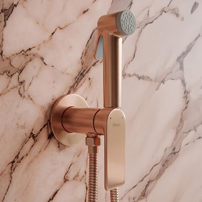 Змішувач для біде Rea Storm Brush Copper