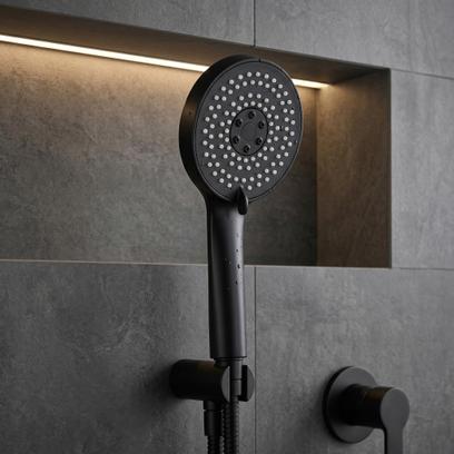 Shower handset REA JS-019 BLACK