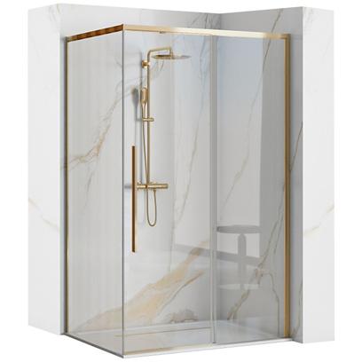Καμπίνα ντουζιέρας SOLAR GOLD 100x80