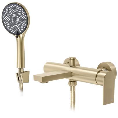 Harjattu kylpyammehana REA Hunter Brush Gold