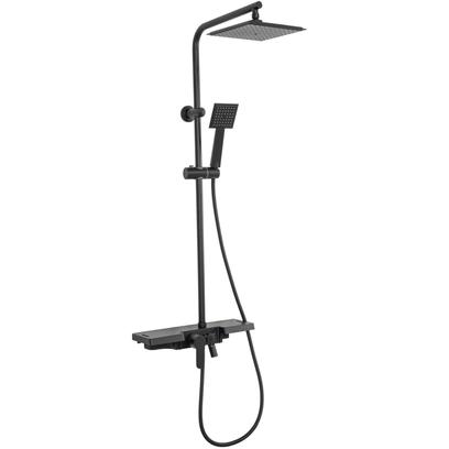 Shower system Rea Bravo Black
