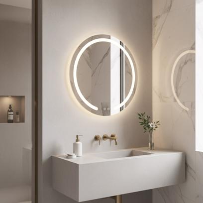 Miroir LED 60cm Modern