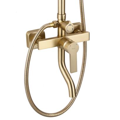 Shower set REA ARGUS GOLD BRUSH
