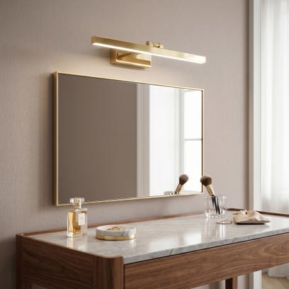 Bathroom LED wall sconce APP1861-1W 60 cm GOLD