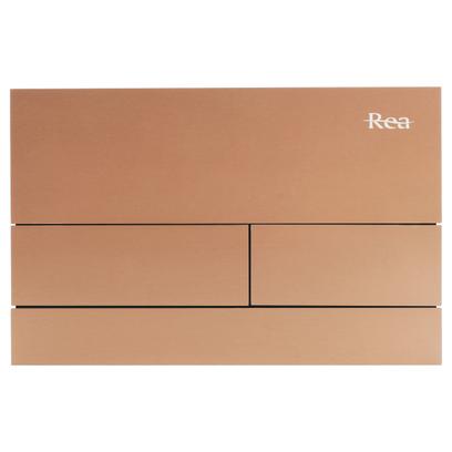Ovládacie tlačidlo k podomietkovým systémom WC K011A-Q a Slim024N T Rea Brush Copper/Brushed Rose Gold