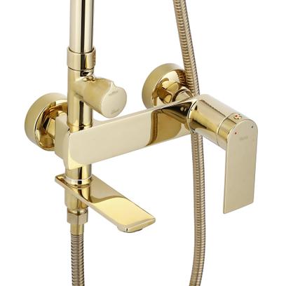 Shower set REA STORM ZŁOTY GOLD