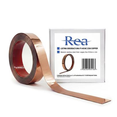 Самозалепваща декоративна лайсна Rea P14454E 2cm Copper