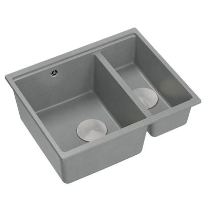 гранитна мивка Logan 150 Grey Metallic