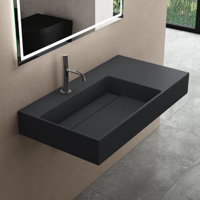 Konglomerato praustuvas  Archi 75 CM Grey  MATT