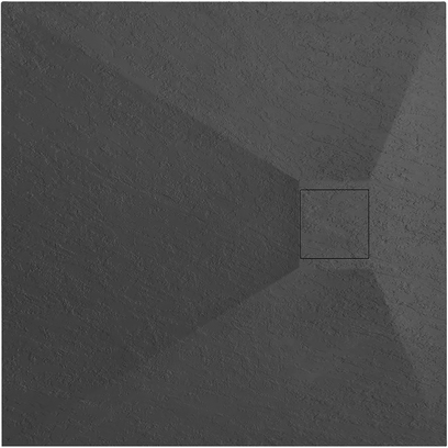 Duschtasse Magnum Black 90x90