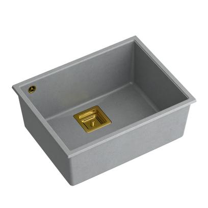Granitspülbecken DAVID 50 Grey Metallic