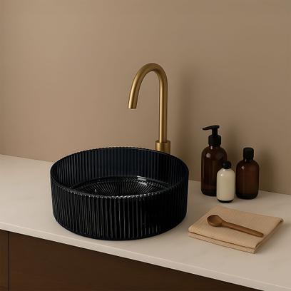 Countertop washbasin Rea Ingrid 36 Black