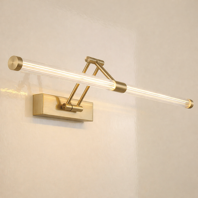 Koupelnové nástěnné LED svítidlo APP1900-1W 60cm BRUSH GOLD