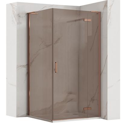 Душова кабіна REA Hugo 80x90 Copper Brush