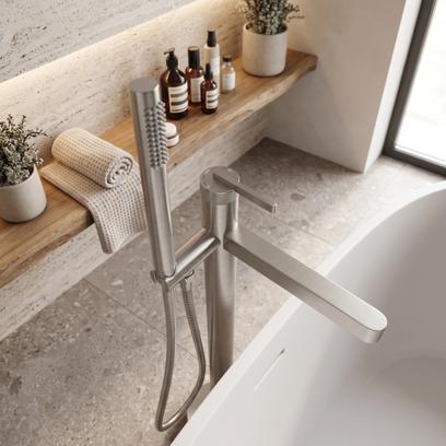 Vapaasti seisova sekoitin Rea Grace Brush Nickel