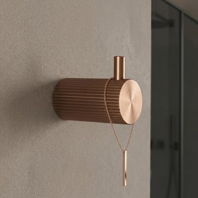 Закачалка за баня 64104 SOLO Brush Copper