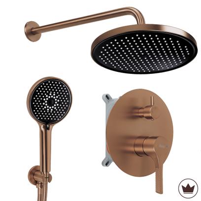 Zuhanyszett rejtett Rea Grace Maxim Brush Copper + BOX