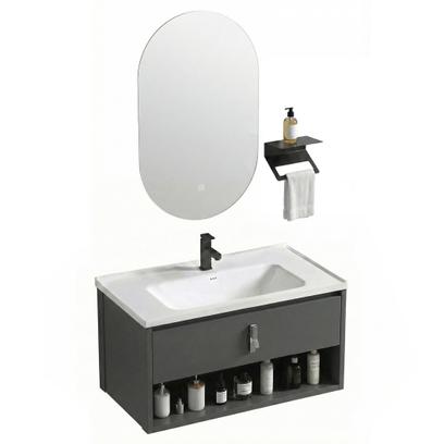 Súprava kúpeľňového nábytku s umývadlom Toledo 80cm Grey