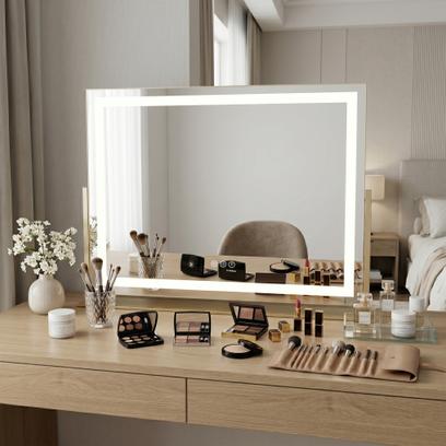 LED Spiegel STUDIO L.Gold 58x45