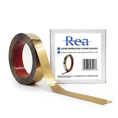Самозалепваща декоративна лайсна Rea P14454D 2cm Gold