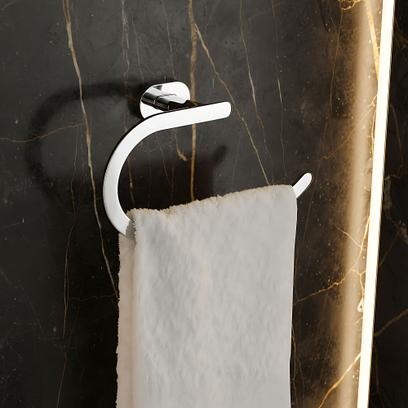 Porte-serviette Ring 110 Til Chrome