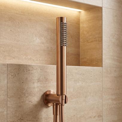 Shower handset REA JS-018 BRUSH COPPER