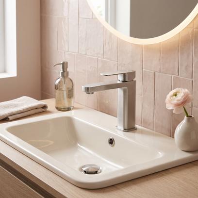 Bathroom faucet Rea Arlo Brush Nickle