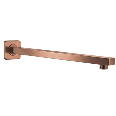 Рамо за душ квадратно REA JS-9022BRG 40cm Brush Copper