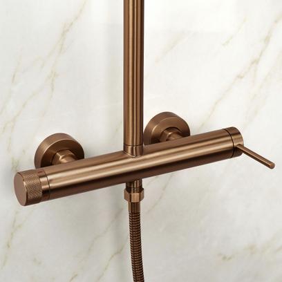 Shower set Rea Foss Clif Brush Copper