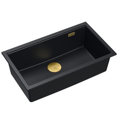 Granitspülbecken Logan 110 Black