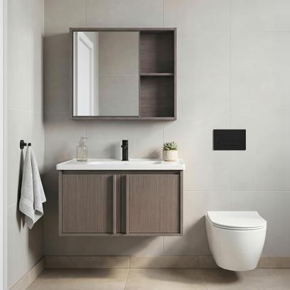 Комплект мебели за баня с мивка Gama T25023 KJM 70CM