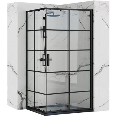Tuš kabina Rea Concept Black 80x100