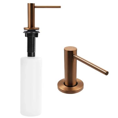 Dávkovač tekutín do umývadla Rea DEX Brush Copper