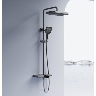 Shower set REA Bari Titanium