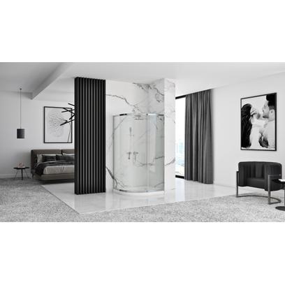 Duschkabine REA Look Chrome 80x80