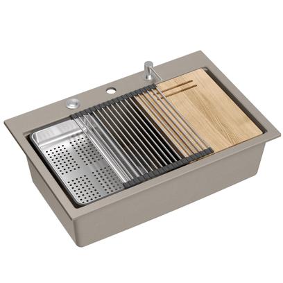 гранитна мивка MARC 110 WORKSTATION Beige